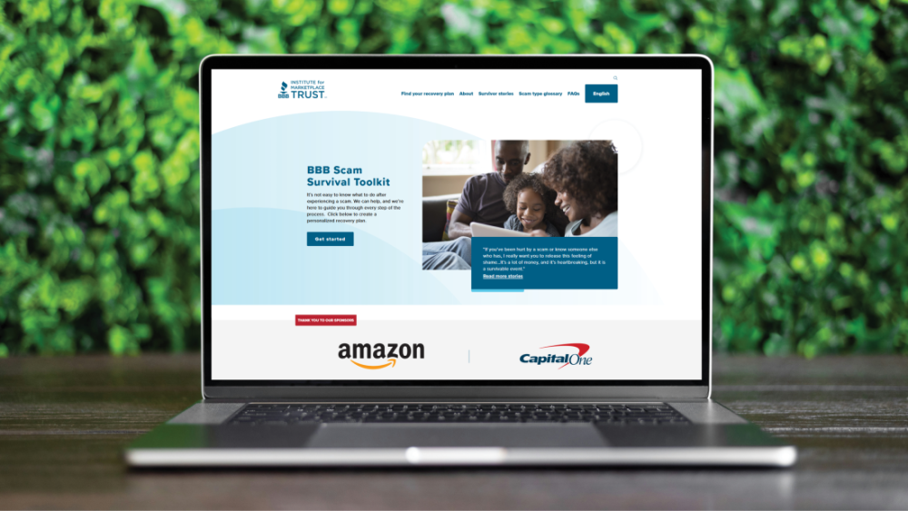 BBB Toolkit screenshot en laptop