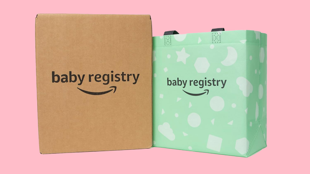 Amazon Baby Registry gift bag