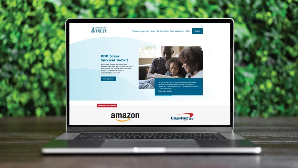 BBB sur l’outil BBB Scam Tracker