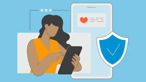 scam prevention reporting graphic